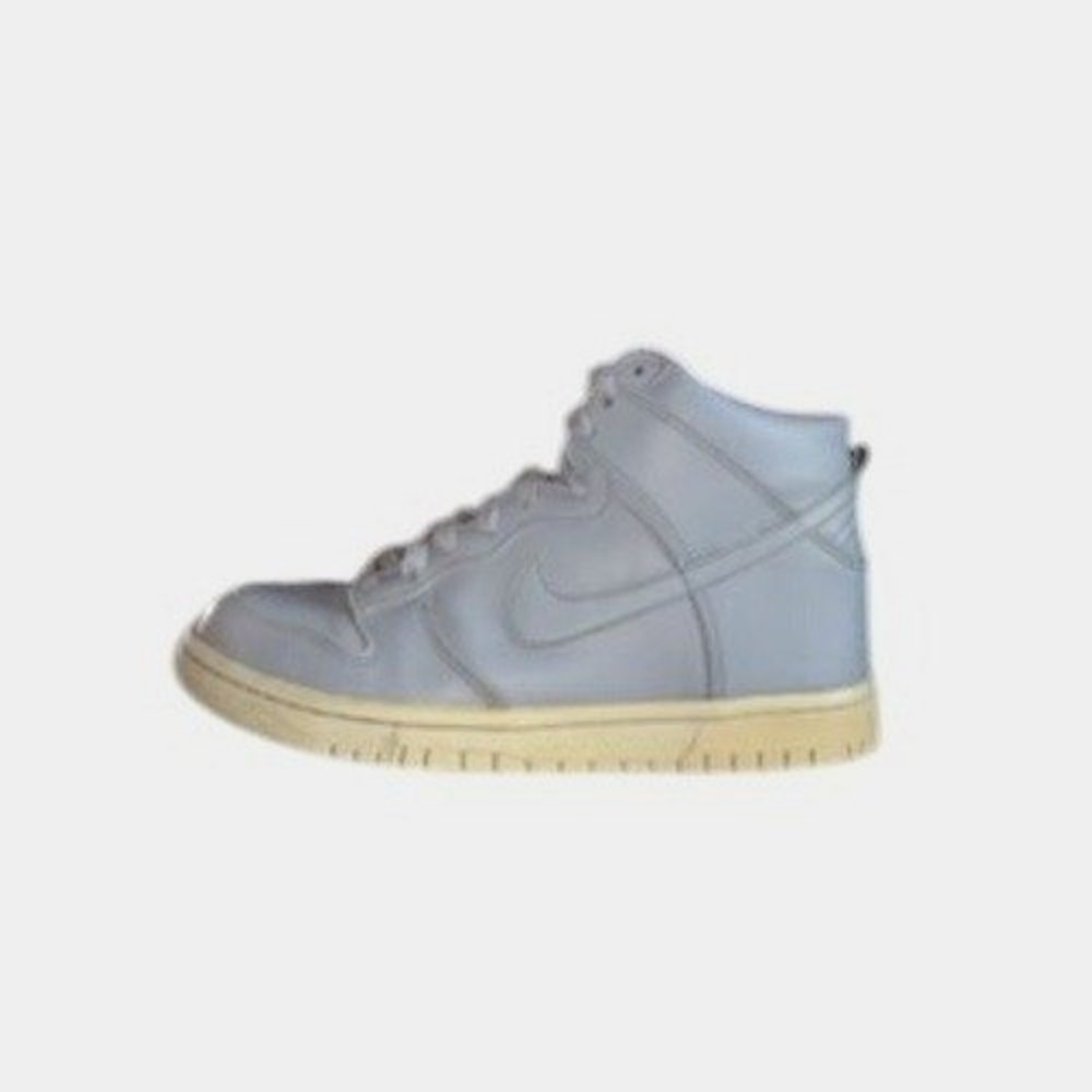 Nike‎ Dunk High Top Youth Sneakers Light Gray Size 5.5Y